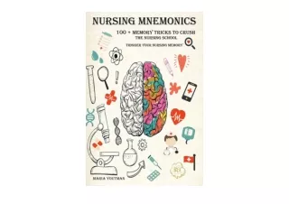 Download PDF NURSING MNEMONICS 100  Memory Tricks to Crush the Nursing School  a