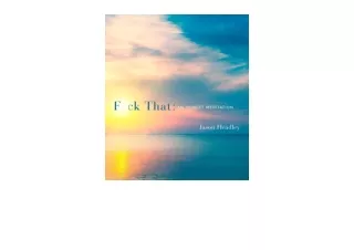 Download PDF Fck That An Honest Meditation for ipad