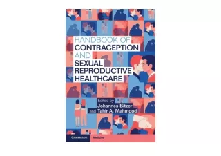 PDF read online Handbook of Contraception and Sexual Reproductive Healthcare ful