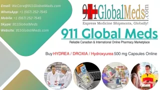 HYDREA  DROXIA  Hydroxyurea Your Trusted Online Medication Source