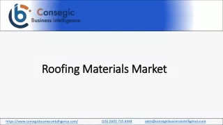 Roofing Materials Market