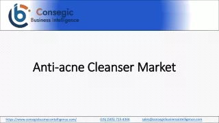 Anti-acne Cleanser Market