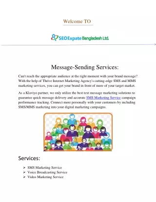 SMS Marketing Service