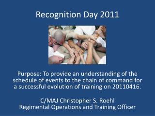 Recognition Day 2011