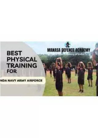 BEST DEFENCE ACADEMY OF INDIA FOR NDA