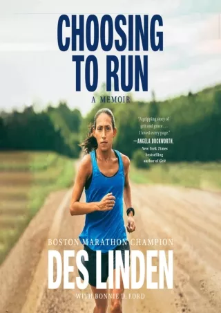 Download Book [PDF] Choosing to Run: A Memoir android