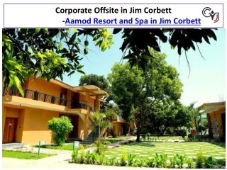 Corporate Offsite Venues in Jim Corbett | Aamod Resort and Spa