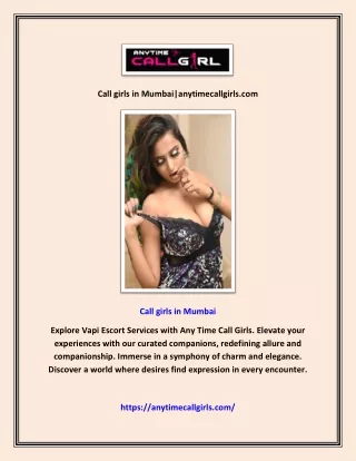 Call girls in Mumbai|anytimecallgirls.com