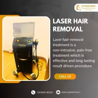 Get rid of unwanted hair with Laser Hair Removal Treatment | Epiderma Clinic