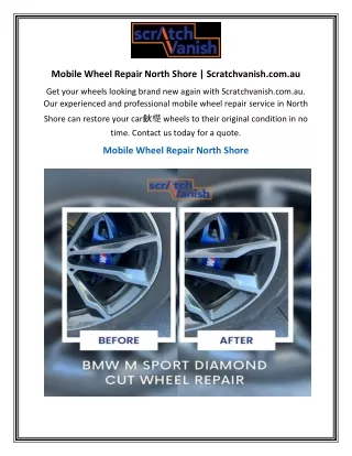 Mobile Wheel Repair North Shore