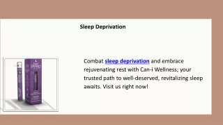 Sleep Deprivation