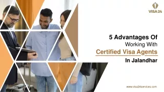 5 Advantages Of Working With Certified Visa Agents In Jalandhar