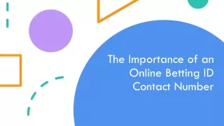 1. The Importance of an Online Betting ID Contact Number-min-new