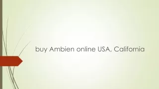 buy Ambien online USA, California