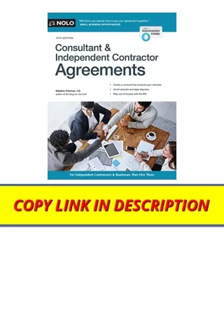 Download PDF Consultant and Independent Contractor Agreements unlimited