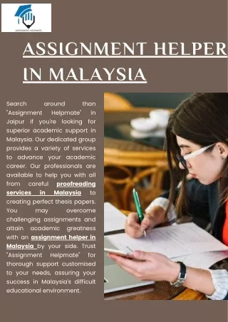 Assignment Helper In Malaysia