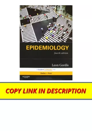 Download PDF Epidemiology 4th Edition free acces