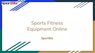 Sports Fitness Equipment Online