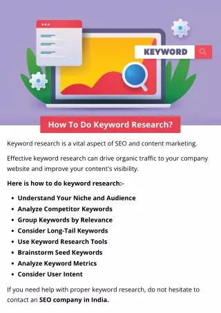 How To Do Keyword Research?