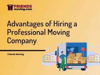 Advantages of Hiring a Professional Moving Company