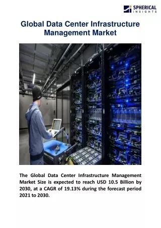 Global Data Center Infrastructure Management Market