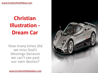 Christian Illustration - Dream Car