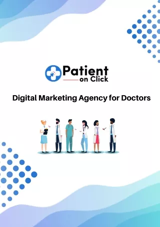 Dgital Marketing Agency for Doctors