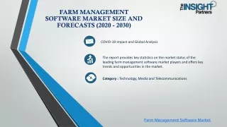 Farm Management Software Market Size and Forecasts (2020 - 2030)