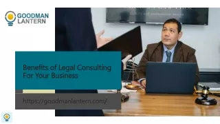Benefits of Legal Consulting For Your Business