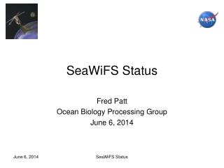 SeaWiFS Status