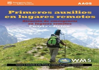 READ PDF Primeros Auxilios en Lugares Remotos