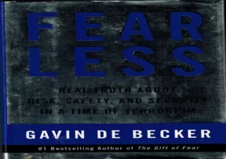 EPUB Fear Less: Real Truth About Risk, Safety, and Security in a Time of Terrori