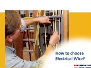 How to choose Electrical Wire?