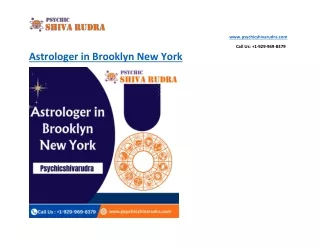 Astrologer in Brooklyn New York