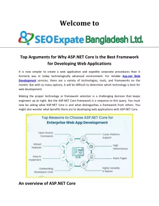 Asp.net Web Development | SEO Expate BD Ltd