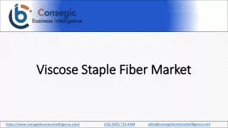Viscose Staple Fiber Market
