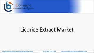 Licorice Extract Market