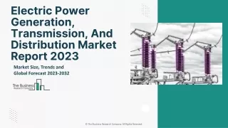 Electric Power Generation, Transmission, And Distribution Market