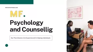 Psychology & Counselling - First & Foremost Step To Start Therapy