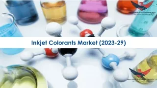 Inkjet Colorants Market Size And Forecast 2023-2029