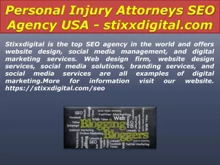 Personal Injury Attorneys SEO Agency USA - stixxdigital.com