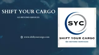 SHIFT YOUR CARGO