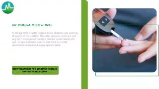 The Best Diabetes Care in Delhi