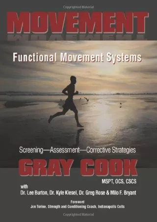 PDF KINDLE DOWNLOAD Movement: Functional Movement Systems: Screening, Assessment