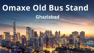 Omaxe Old Bus Stand - pdf