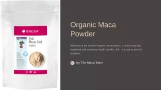 Organic-Maca-Powder