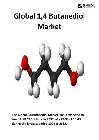 Global 1,4 Butanediol Market