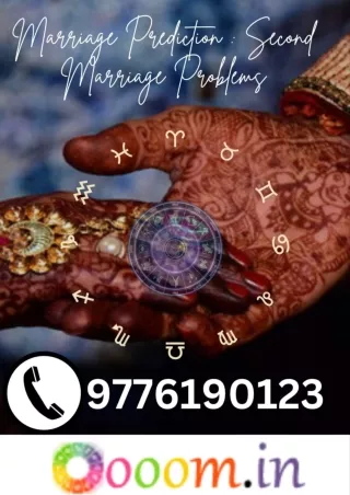 Marriage Prediction _ Second Marriage Problems