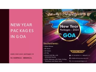 New Year Packages in Goa | New Year Party Packages in Goa