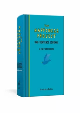 Read ebook [PDF] The Happiness Project One-Sentence Journal: A Five-Year Record